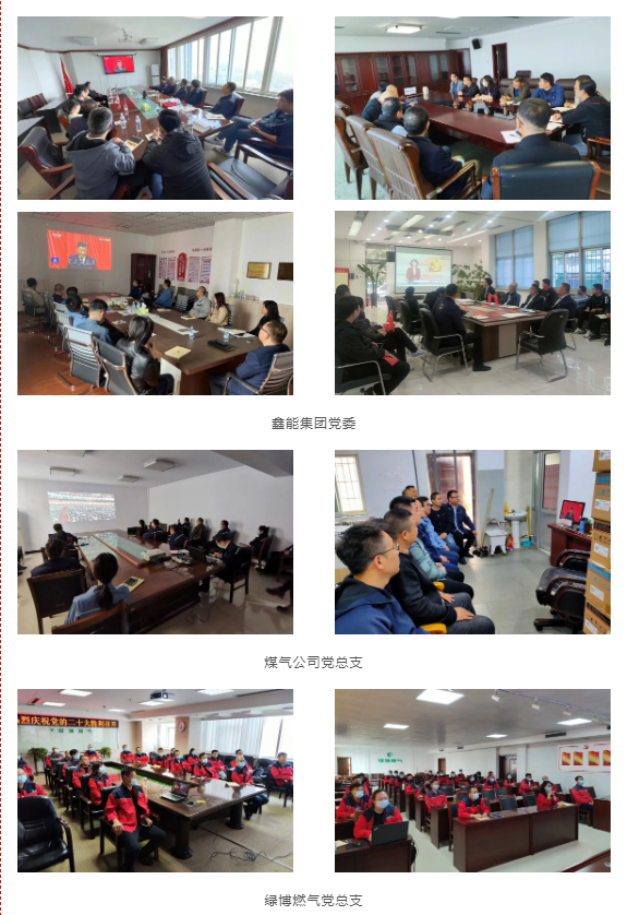 市能源集團(tuán)黨委組織集中收聽收看黨的二十大開幕(圖3)